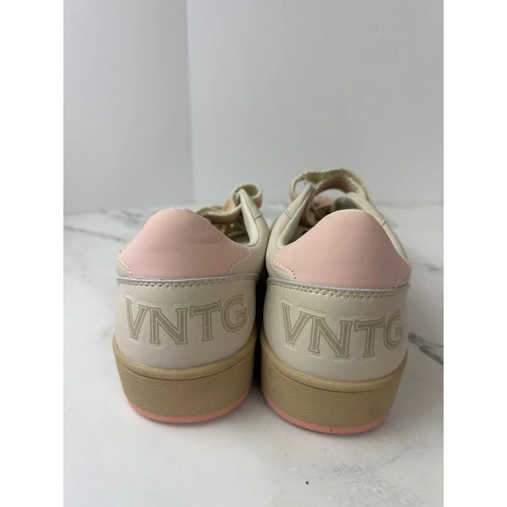 Vintage Havana Pale Pink Leather Sneaker Sz 8.5 New
